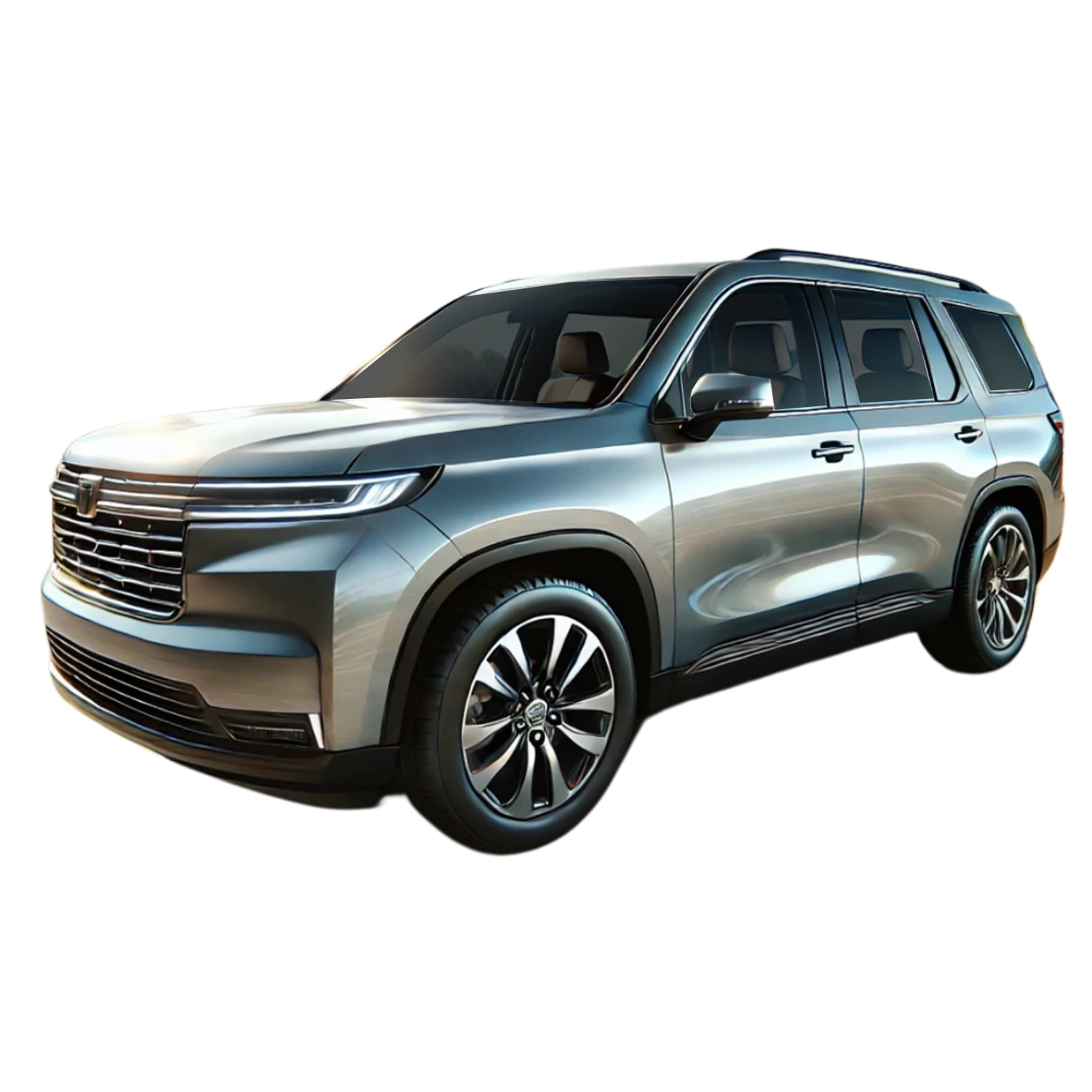 SUV with 35% window tint illustrating a medium window tint shade