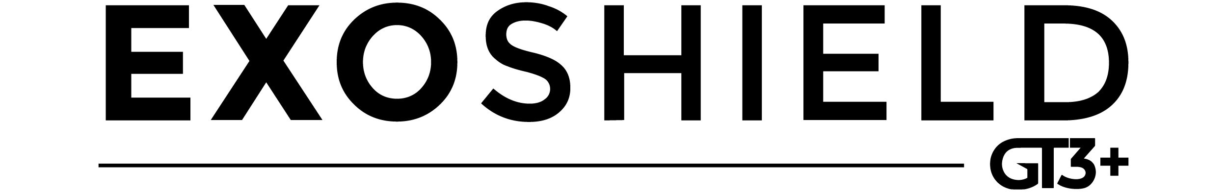 ExoShield GT3 windshield protection film logo