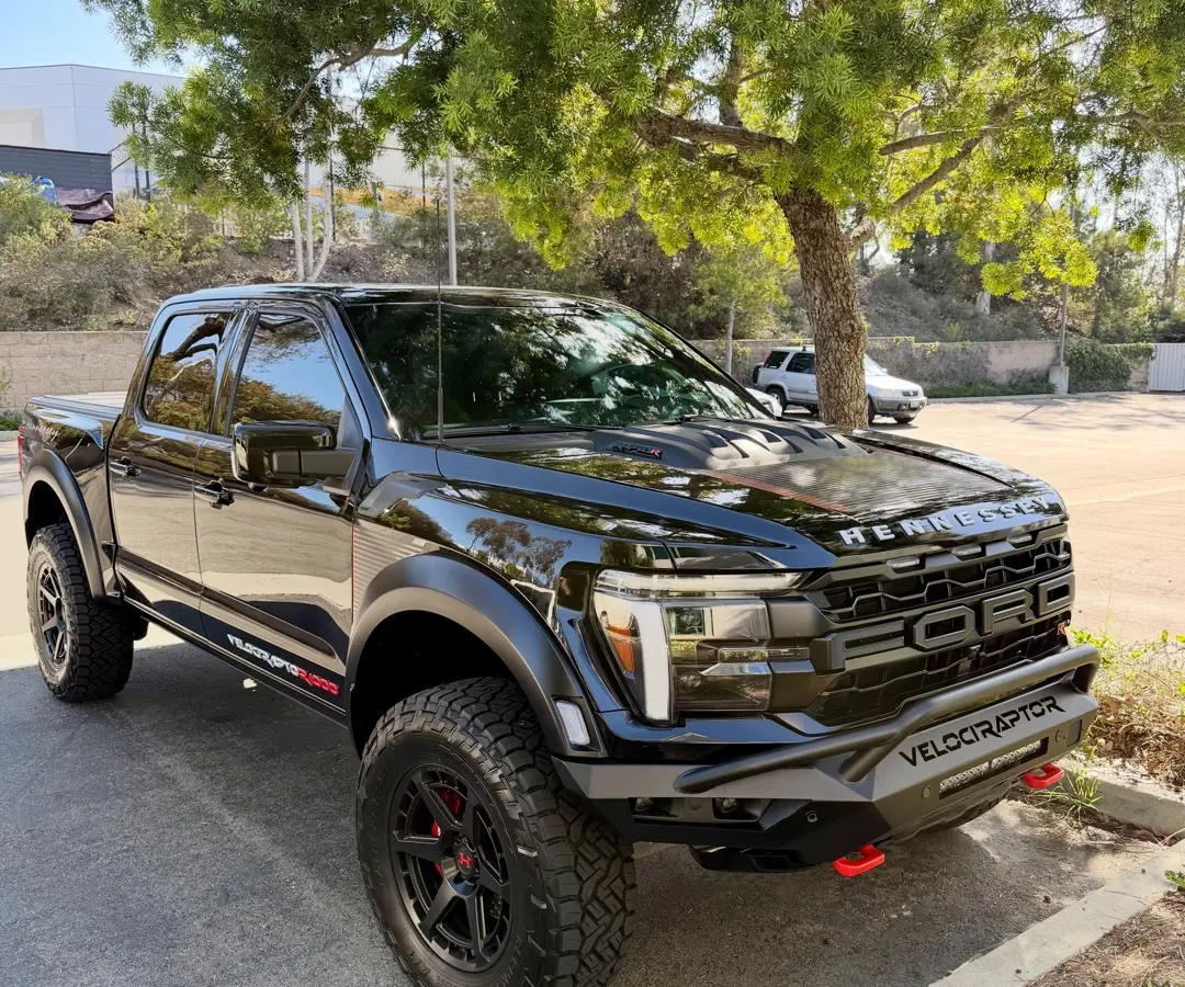 Black Ford F-150 Raptor with Nano Ceramic window tint