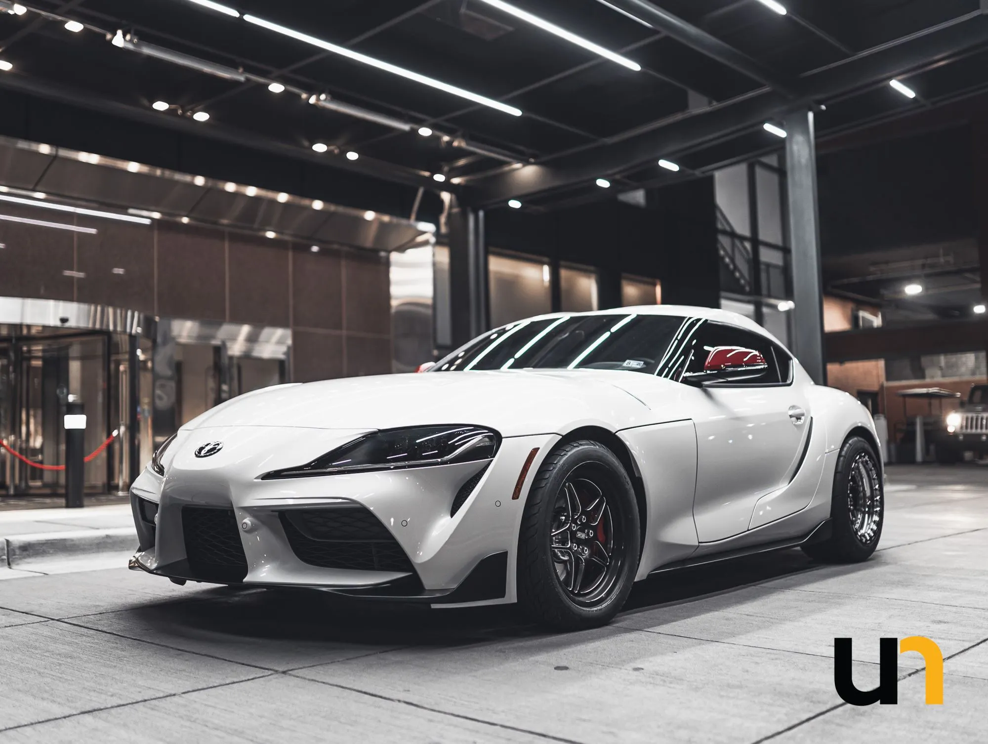 Toyota Supra showcasing Union Nano Ceramic IR window film