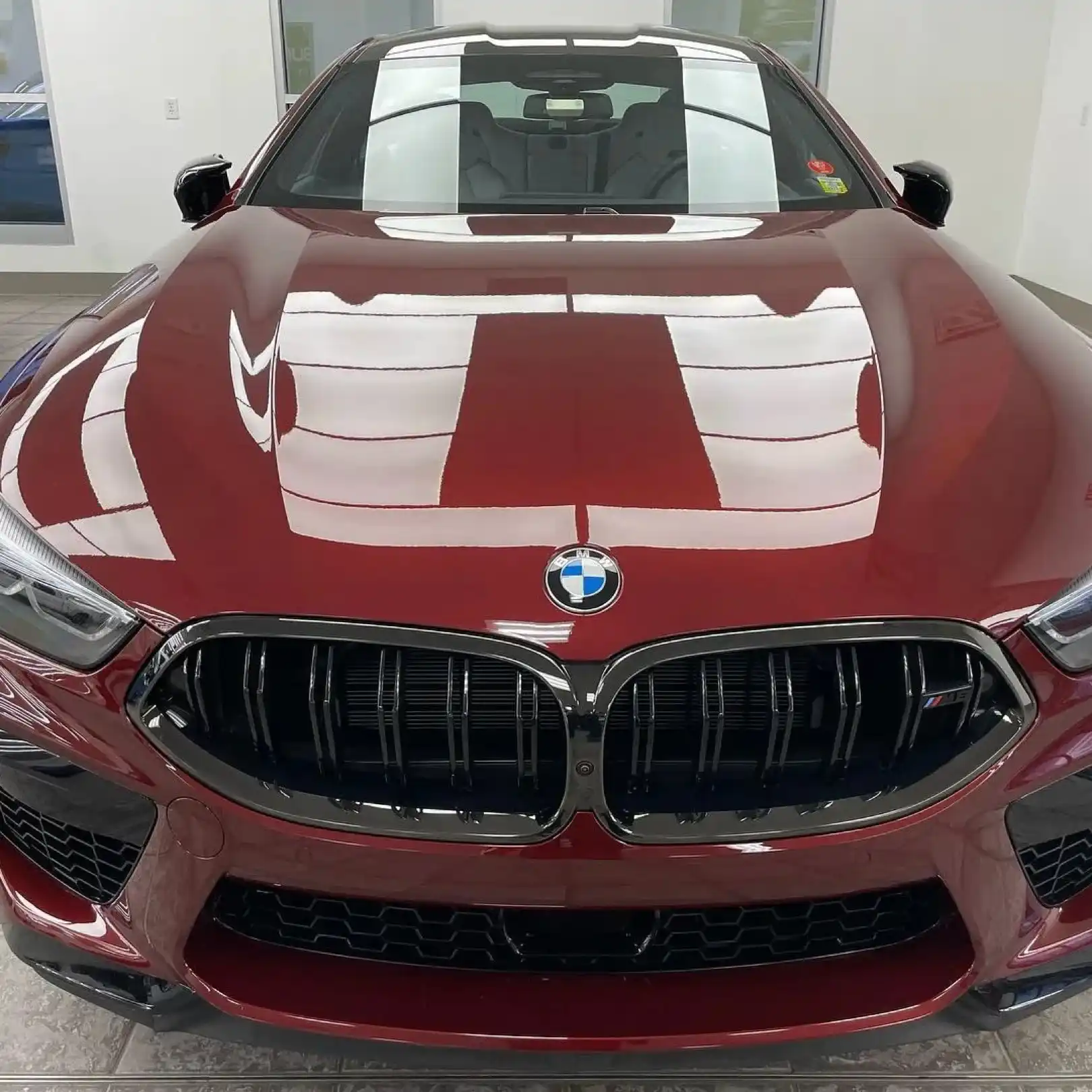 BMW 4 Series windshield protected from rock chips and road debris